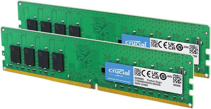Produktbild Crucial Desktop Memory (2 x 16GB, 3200 MHz, DDR4-RAM, U-DIMM)
