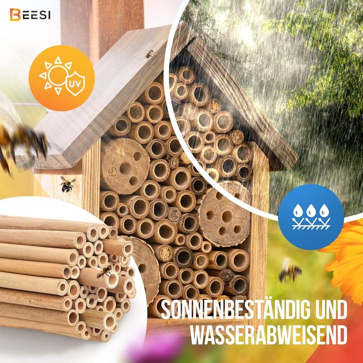 Image du produit Beesi Bambusröhrchen für Insektenhotel (Abeille, Abeilles sauvages)