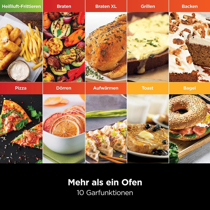 Productafbeelding Ninja DT200EU Foodi 10-in-1 XL Multifunctionele oven (EU-stekker)