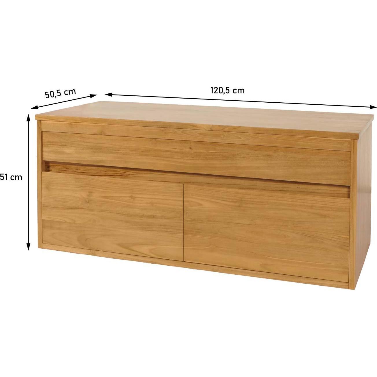 MCW, Waschbeckenunterschrank, M71-W