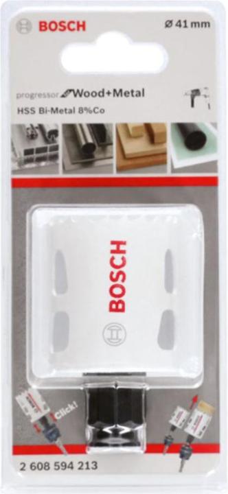 Immagine prodotto Bosch Professional Zubehör Sega a tazza Progressor per legno e metallo, 41 mm (41 mm)