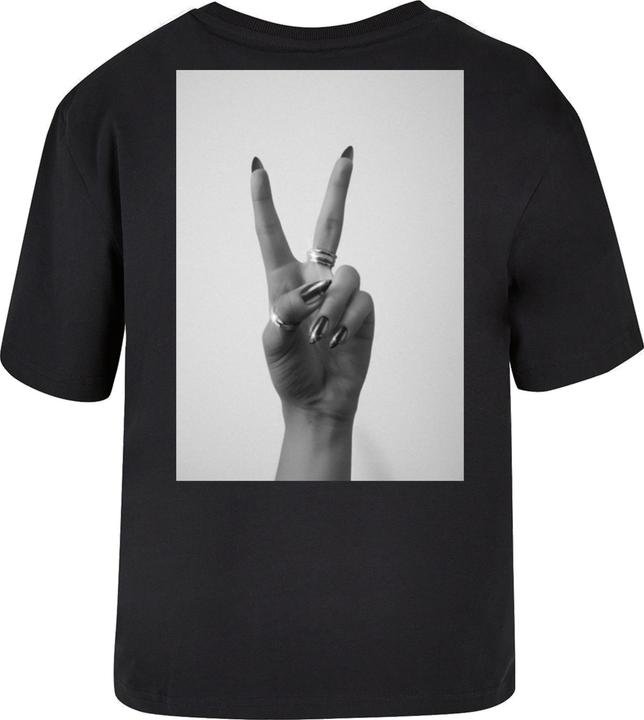 Produktbild Miss Tee Girls Peace Hand Tee - 142529 (4XL)