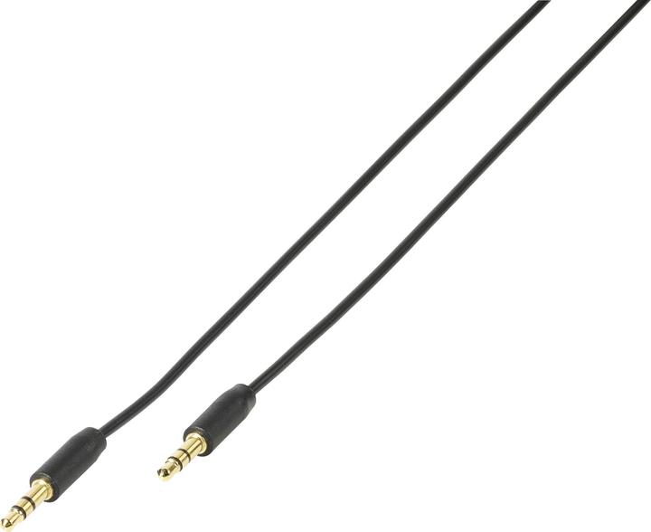 Vivanco 3.5 mm audio connection (1 m, 3.5mm jack (AUX))