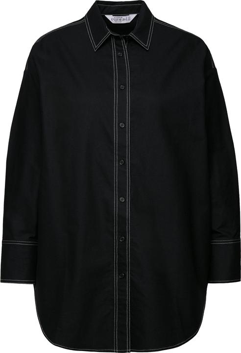 Actual product image Studio Untold Contrast Stitched Button Down Blouse (50, 52)