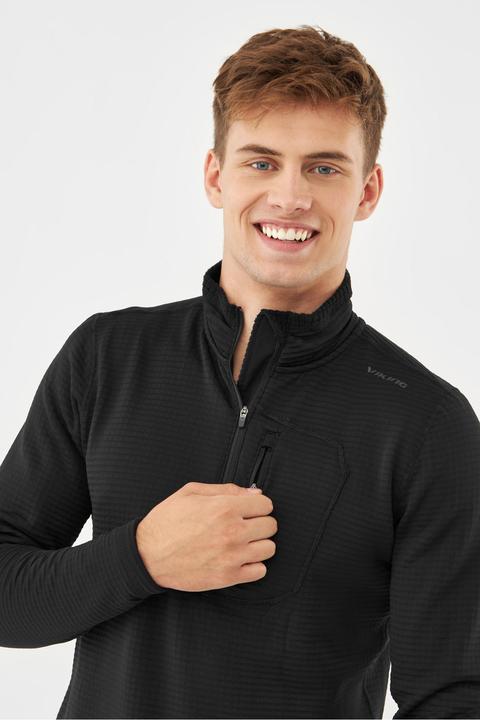 Immagine prodotto Vikingsports VIKING Admont Felpa uomo (740/23/9890/09) comoda, calda, nera M EU (M)