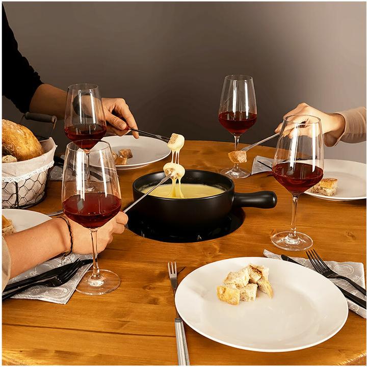 Produktbild Bodega Stehtisch Barfass und Fonduerechaud "Alpage" (Käsefondue)