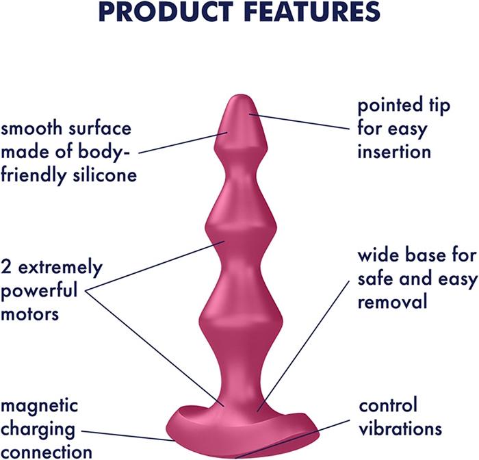 Actual product image Satisfyer Lolli Plug 1 Vibrator