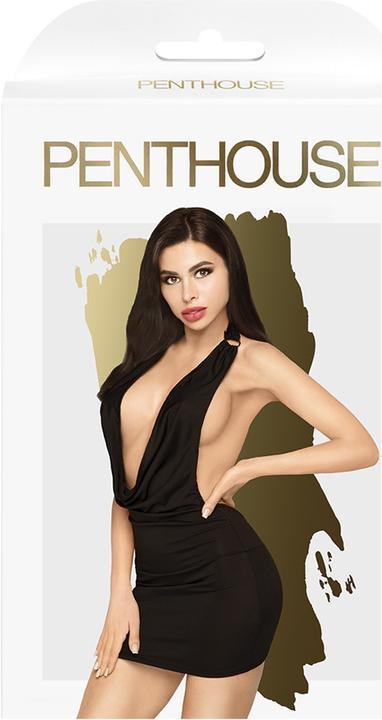 Produktbild Penthouse Lingerie Heart rob - Mini dress with deep cowl neck and open back, incl (M, L)