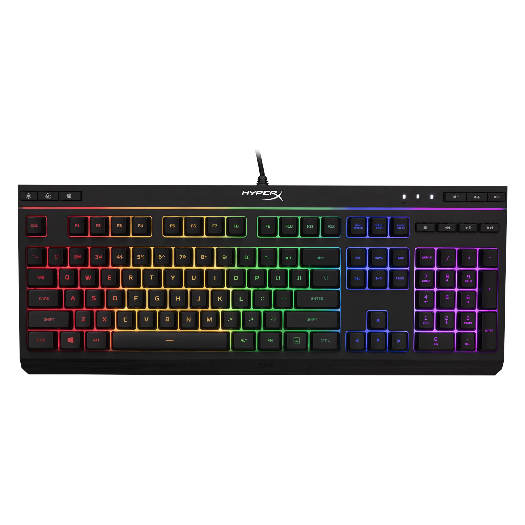 HP Alloy Core (US, Kabelgebunden), Tastatur, Schwarz