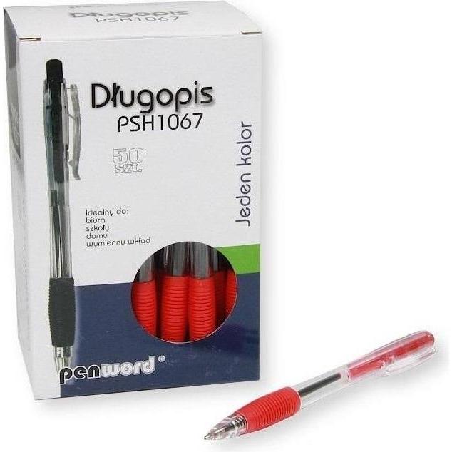Teka, Penne, Roter Stift (50 Stück) (Rosso, 50 x)