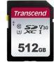 Actual product image Transcend SDXC 300S (512 GB, SDXC, U3, UHS-I)
