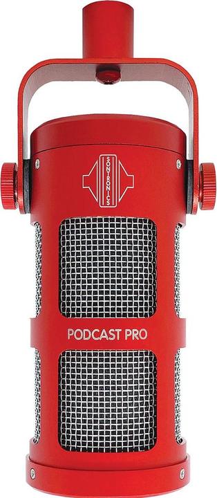 PODCAST PRO RED - Microphone dynamiczny