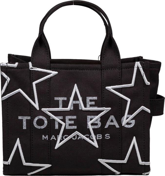 Marc Jacobs the small tote i canvas with embroidered stars