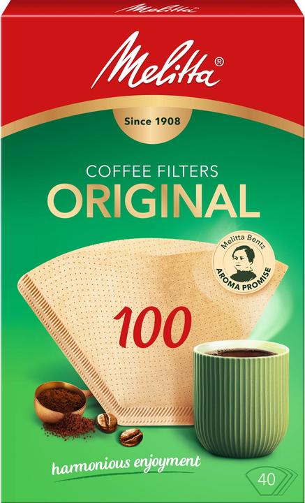 Produktbild Melitta Original 100 / 40 Stück