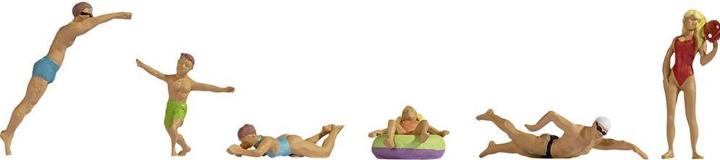 Actual product image Noch TT Painted While Bathing, Standing, Laying