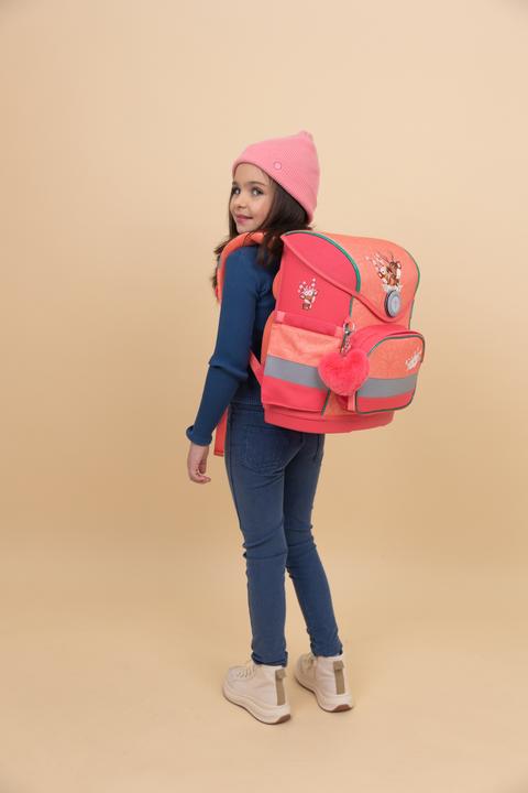 Produktbild Belmil Compact Schulranzen Set 4teilig mit Brustgurt (19 l)
