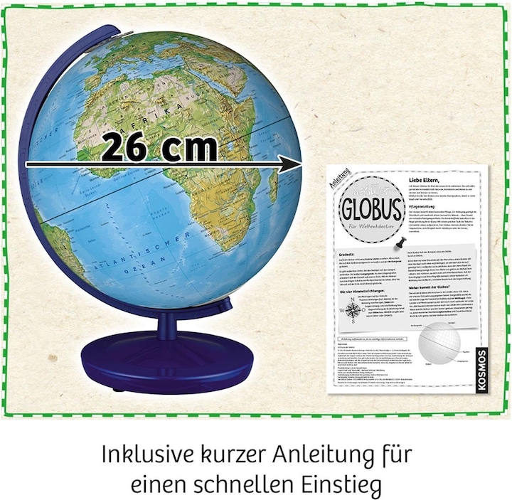Image du produit Kosmos Globe des étudiants (26 cm)