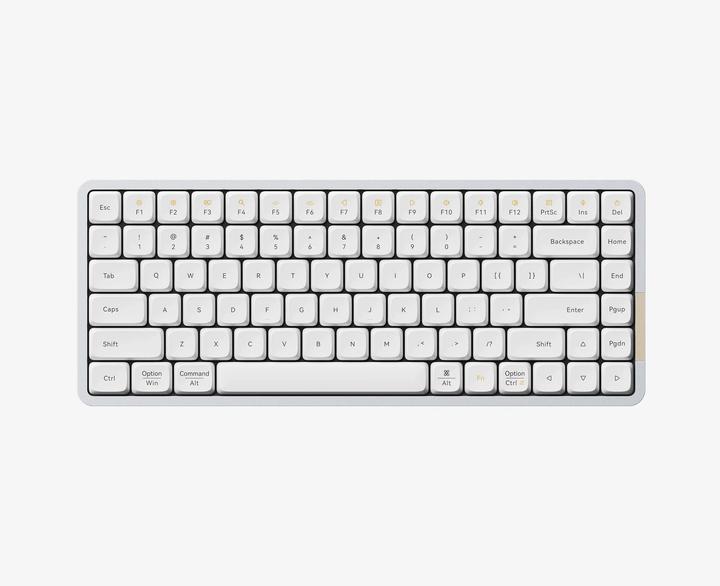 Actual product image Lofree OE915 lofree-flow84 White with linear switches (US)