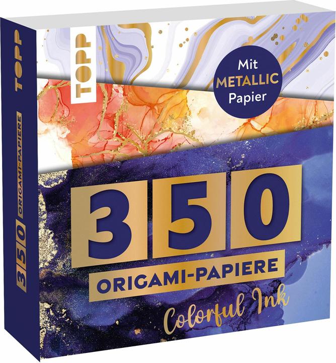 Täubner:350 Origami Block Colorful Ink (80 g/m²)