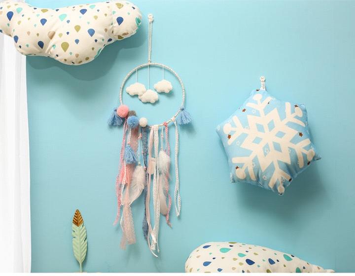 Cover-Discount DIY Bastel-Set Traumfänger Dreamcatcher Wolken