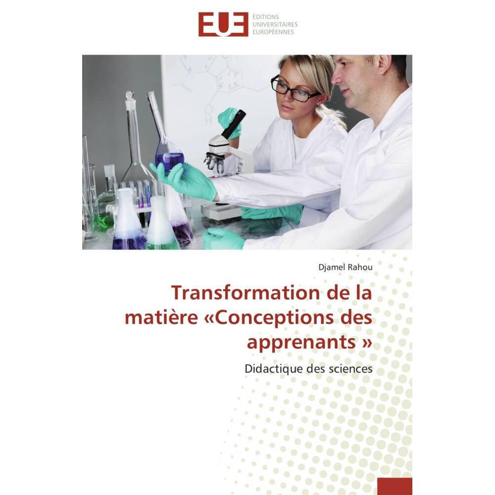 Transformation de la matière «Conceptions des apprenants », Schulbücher von Djamel Rahou