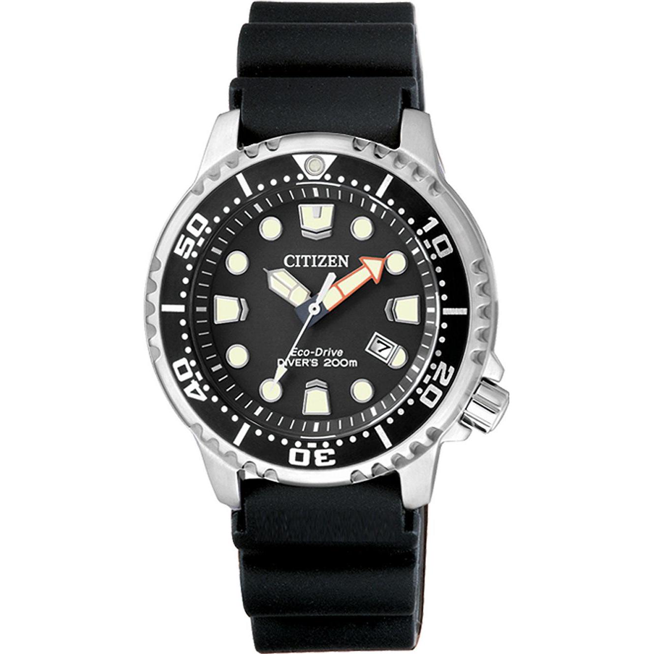 Citizen, Armbanduhr, EP6050-17E Eco-Drive Promaster-Sea Taucheruhr Damen 34mm, Schwarz, (Taucheruhr, 34 mm)