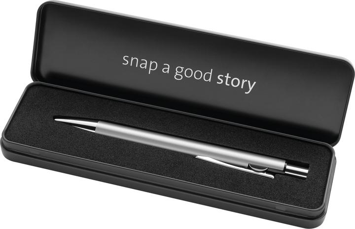 Actual product image Pelikan Ballpoint pen Snap Metalic K10 in case (Metallic, Silver, 1x)