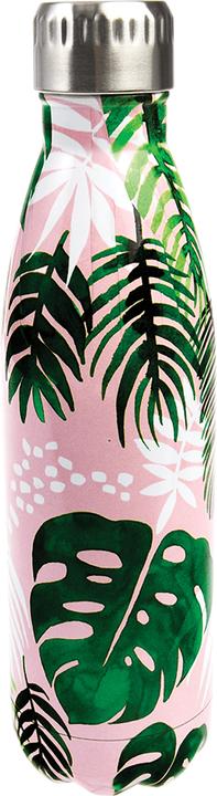 Rex London Stainless Steel Drinking Bottle, Insulated "Tropical Palm (0.50 l)