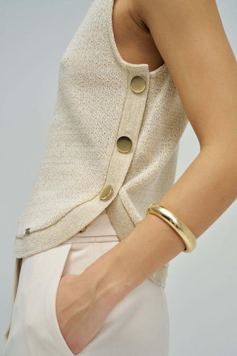 Produktbild Salsa Jeans Top Lurex Knit With Buttons (L)