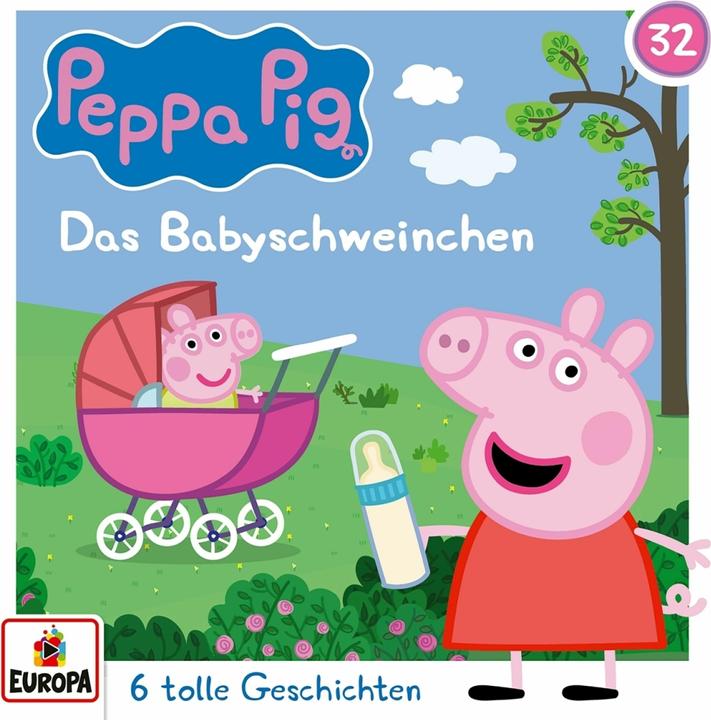 Actual product image Peppa Pig 32 - The Baby Piglet (Peppa Pig radio plays, German)