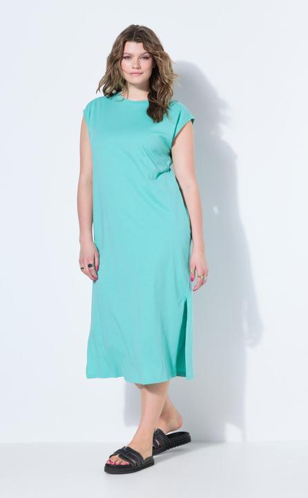 Produktbild Studio Untold Jersey-Midikleid, oversized, ärmellos, Seitenschlitze (46)