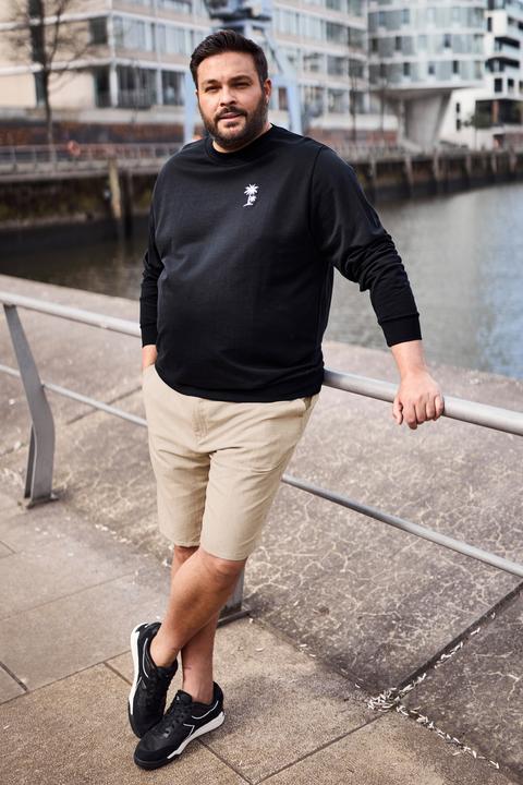 Image du produit Men+ Leinenmix-Bermuda, Relaxed Fit, Elastikbund, bis 72 (64)