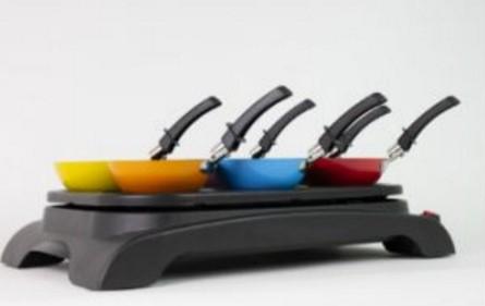 Produktbild Ohmex Pfannkuchen & Wok-Party-Set PRT-3444POT