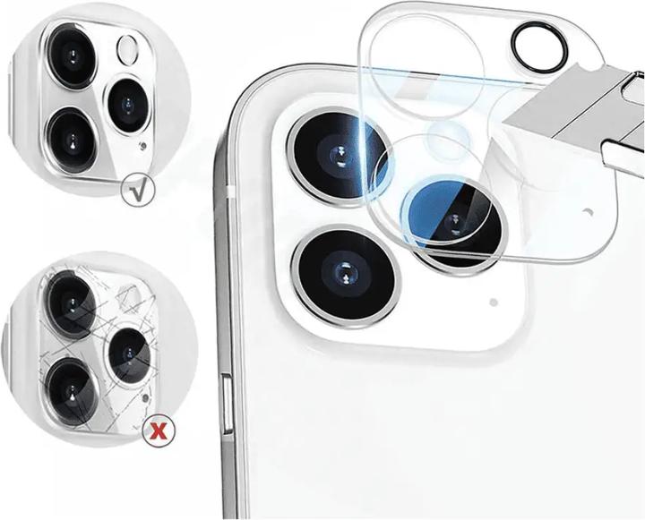 Actual product image Ferryxpress Tempered Glass / Bulletproof Glass Camera Pector for iPhone 15 Pro / iPhone 15 Pro Max (1 pcs., Apple iPhone 15 Pro, Apple iPhone 15 Pro Max)