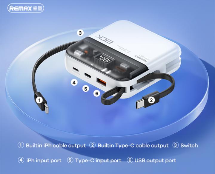 Produktbild Remax Powerbank Pro Series Fast charging 20000mAh (20000 mAh)
