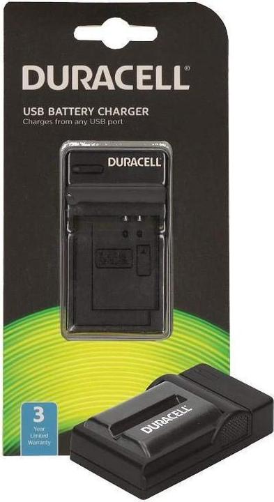 Actual product image Duracell Charger with USB cable for DR9695/NP-FM500H (Camera battery charger)