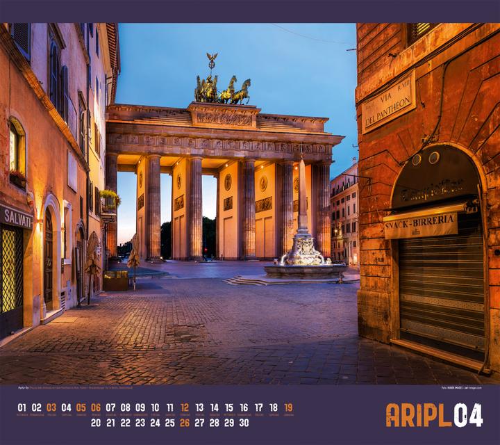Actual product image Verrückte Welt Kalender 2026 (54 x 48 cm)