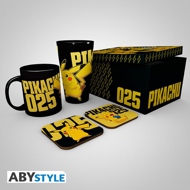 Produktbild Abysse POKEMON Glass Set - Glow in the dark - XXL (3x)