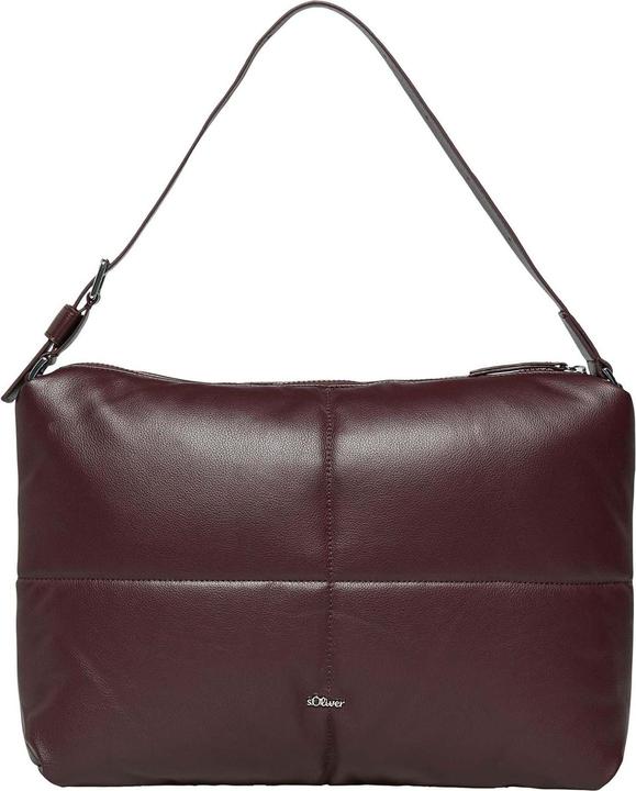 Produktbild S.Oliver Tasche Gesteppte Hobo-Bag in Glattleder-Optik