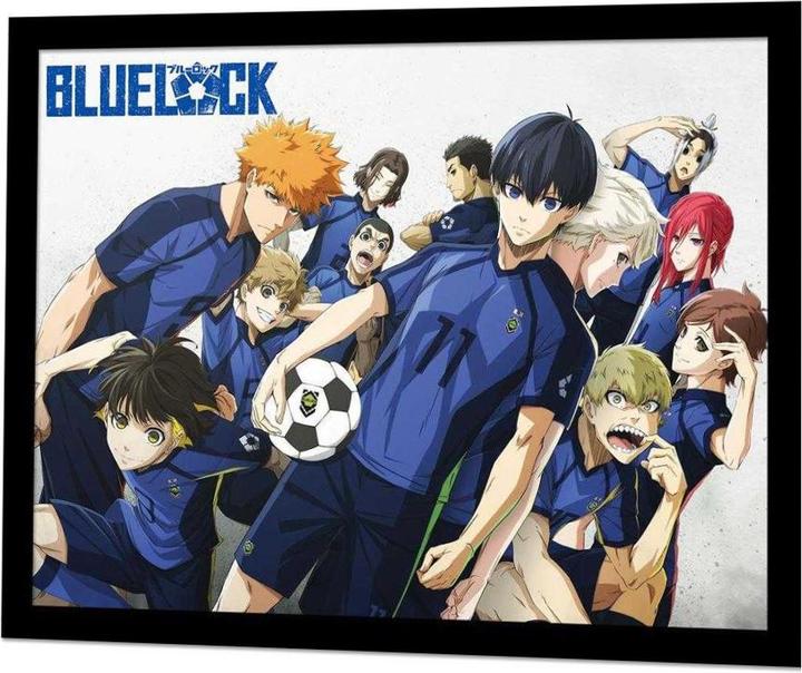 Image du produit Blue Lock - Poster encadré (30 x 40 cm)