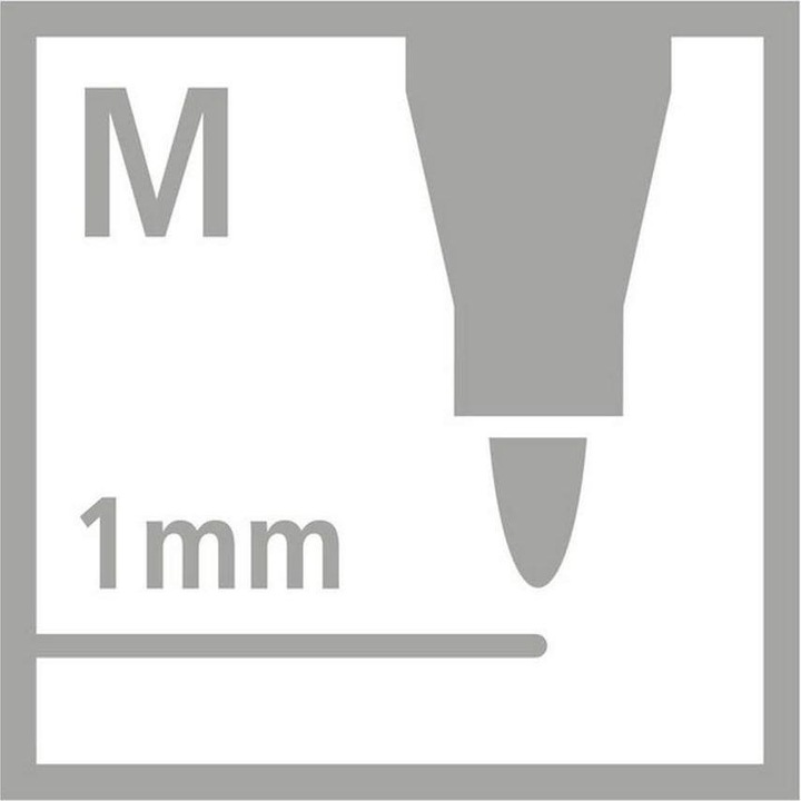 Produktbild STABILO OHPen universal Folienstift wasserlöslich (Schwarz, 10 x)