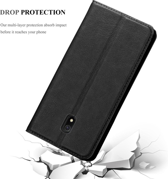 Actual product image Cadorabo Book Invisible Magnet Cover (Xiaomi Redmi 8A)