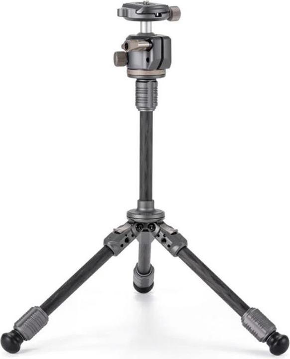 Immagine prodotto Tilta Testa a sfera da tavolo BT03E, treppiede a 1 stadio in fibra di carbonio, edizione allungabile (Carbonio, Metallo)