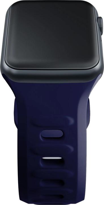 Produktbild 3MK Silicone Watch Strap granatowy/ocean blue dla Apple Watch 42/44/45/49mm (Edelstahl, Silicone)