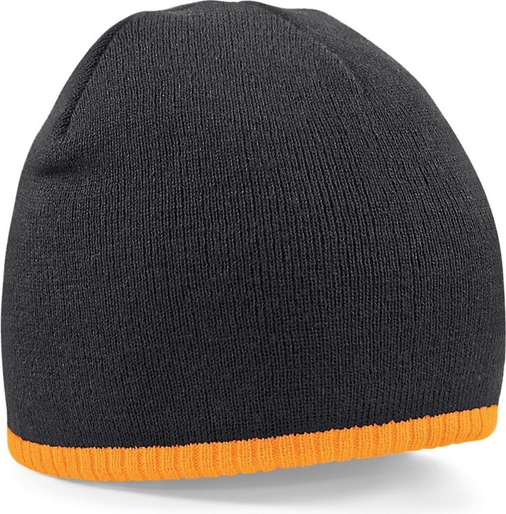 Black, fluro orange