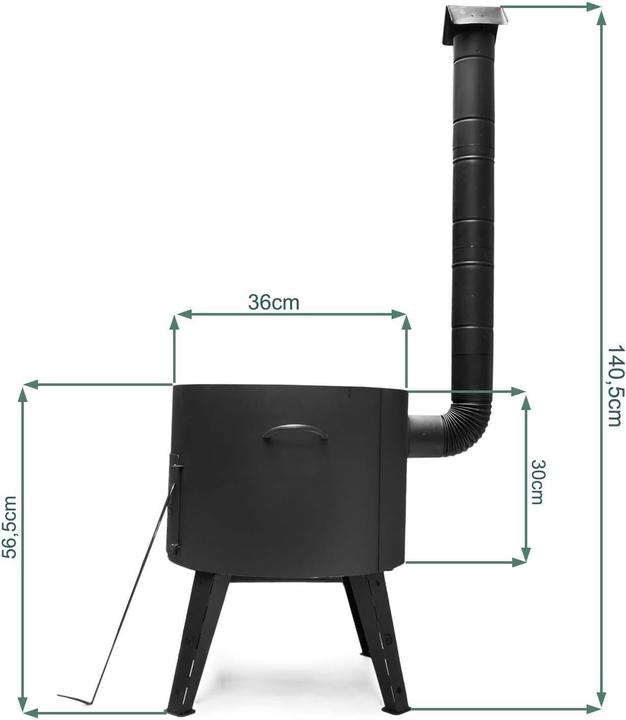 Produktbild Cheffinger Utschak mit Abzugsrohr