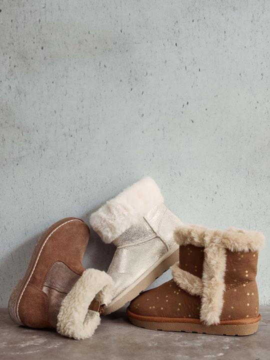 Image du produit Vertbaudet Wasserabweisende Mädchen Boots mit Webpelz (30)