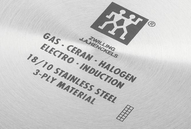 Productafbeelding Zwilling Wok Plus (Wokpan, Roestvrij staal, 32 x 17.40 cm)