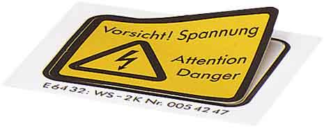 Produktbild Phoenix Contact WarnKombischild Achtung