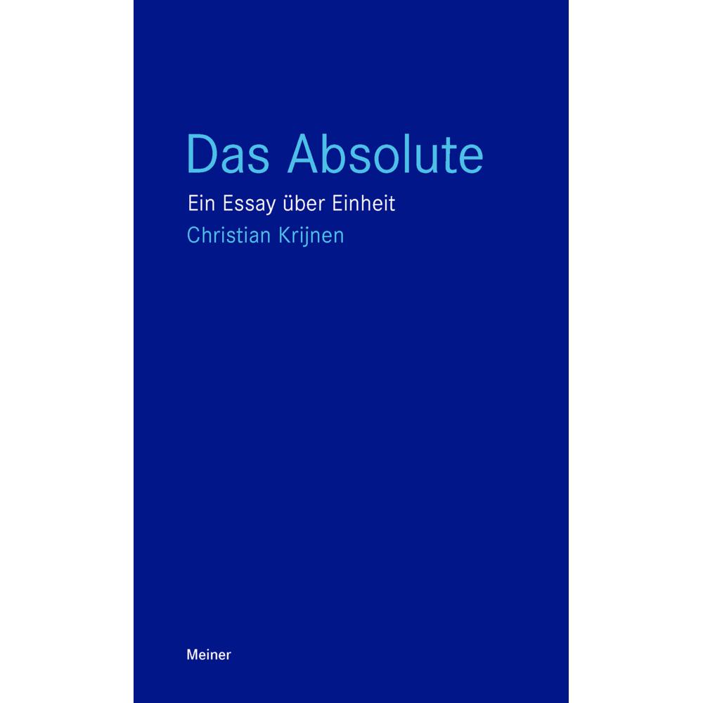 Thumbnail - Das Absolute, Fachbücher von Christian Krijnen